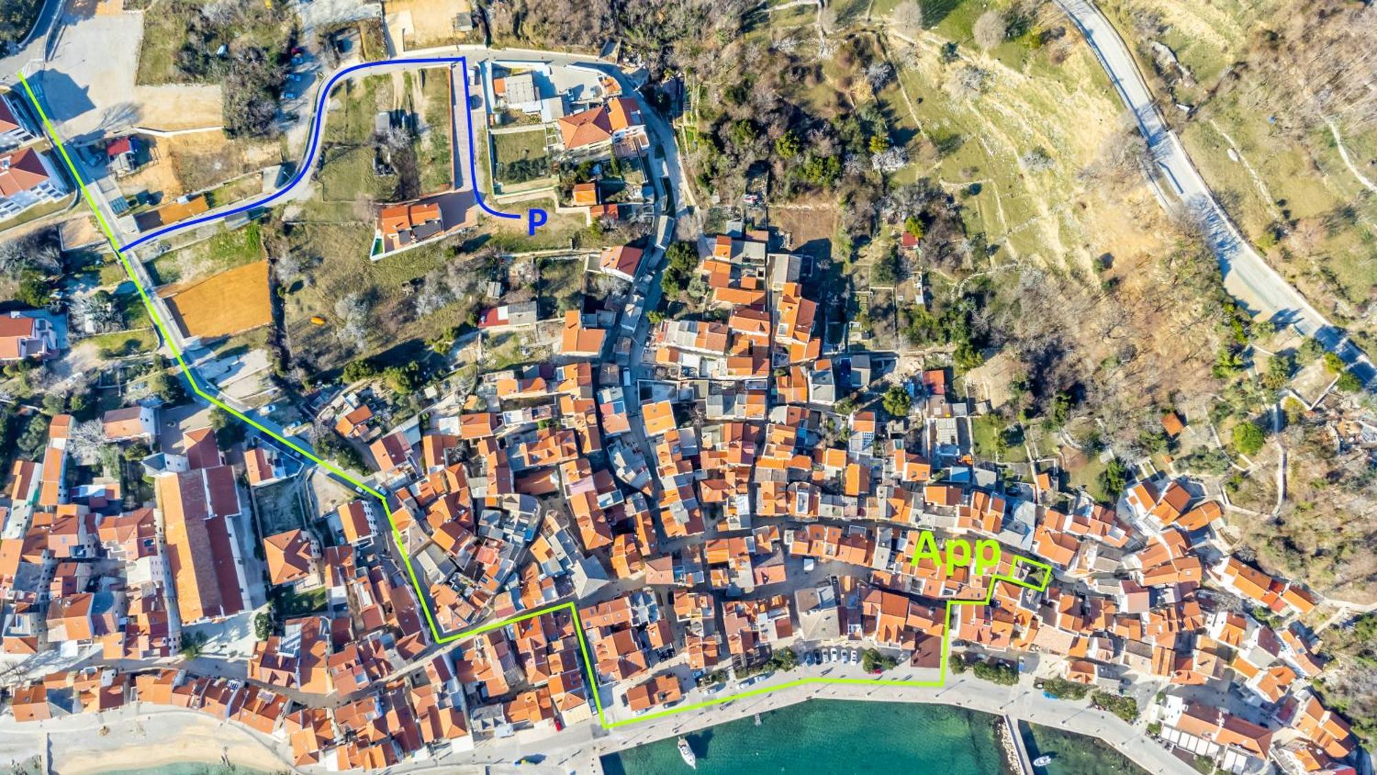 Apartments Slavko Baška Exterior foto
